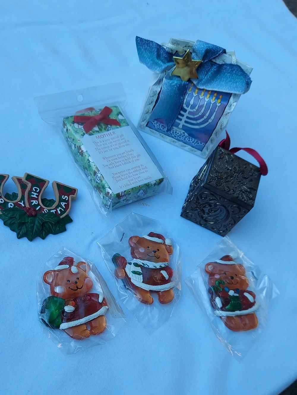 Teddy Bear Magnets.Set - Gift Box-+
